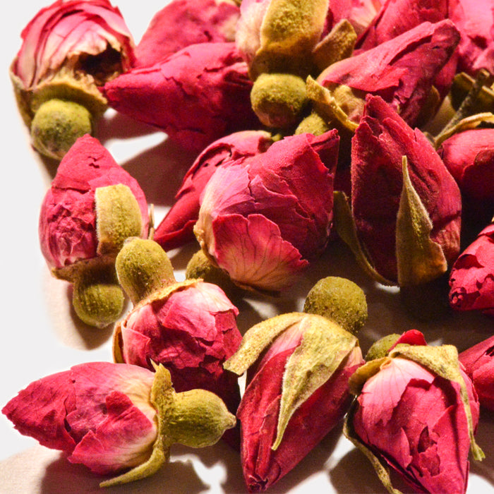 Kosher Dried Red Rose Buds & Petals - Organic Dried Rose (1lb